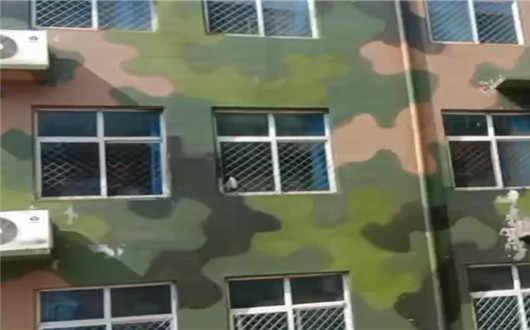 常州墙面军用迷彩施工方案