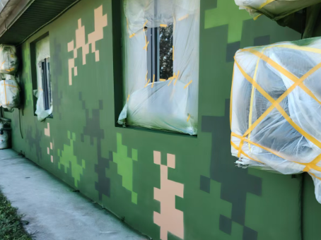 常州海洋 / 林地场景数码伪装